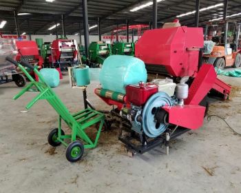 electric and diesel engine Corn Silage Round Baler Machine Silage Harvester Silage Baler And Wrapper Machine For Sale