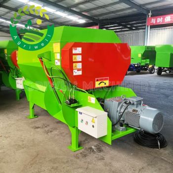 Automatic Horizontal Cow Feed Tmr Feed Mixer Mixing Machine