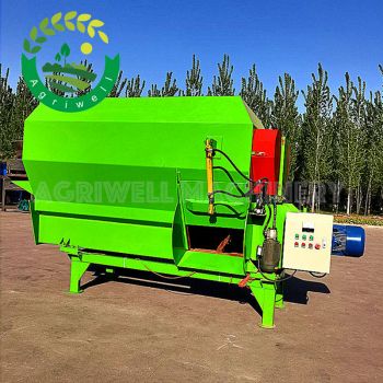Automatic Horizontal Cow Feed Tmr Feed Mixer Mixing Machine