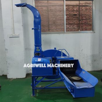 Corn Straw Stalk Shredder Machine Grass Silage Chaff Cutter Chopper Machine for poultry animal feed processing